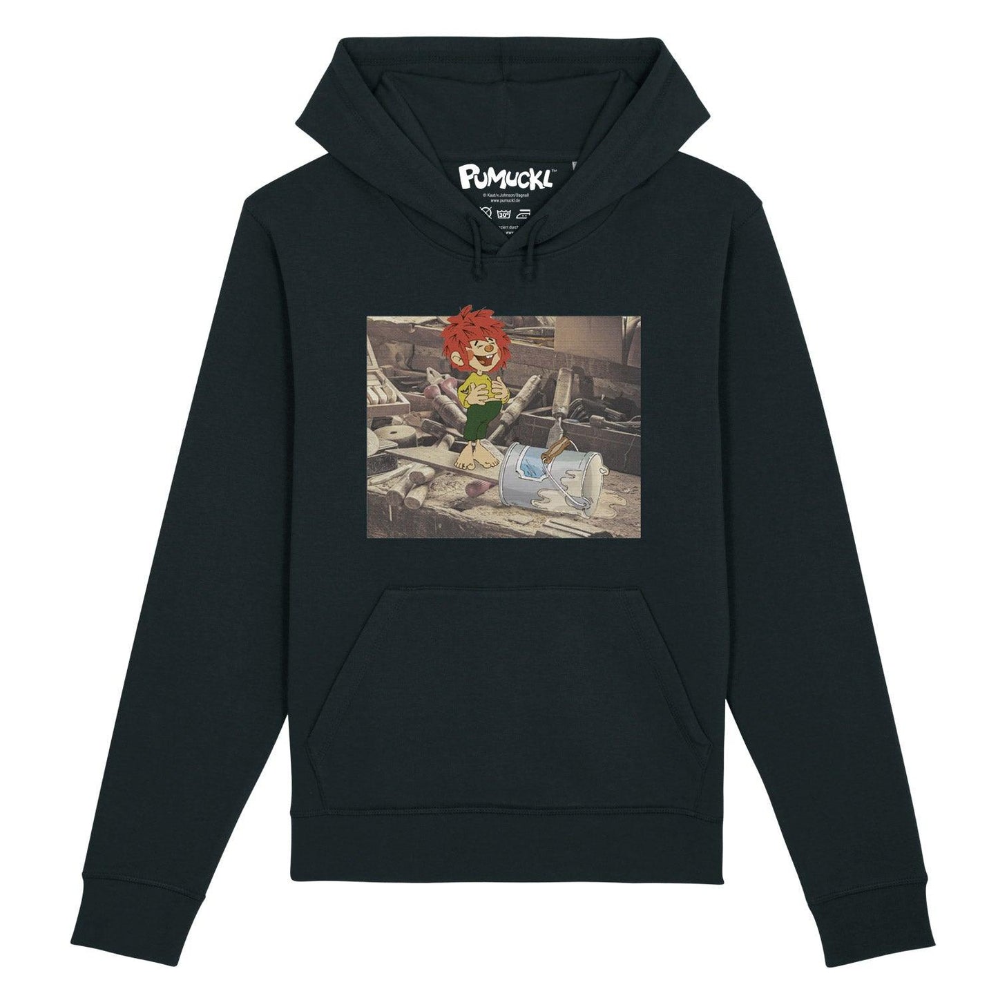 Â®Pumuckl Damen Hoodie "Werkstatt"