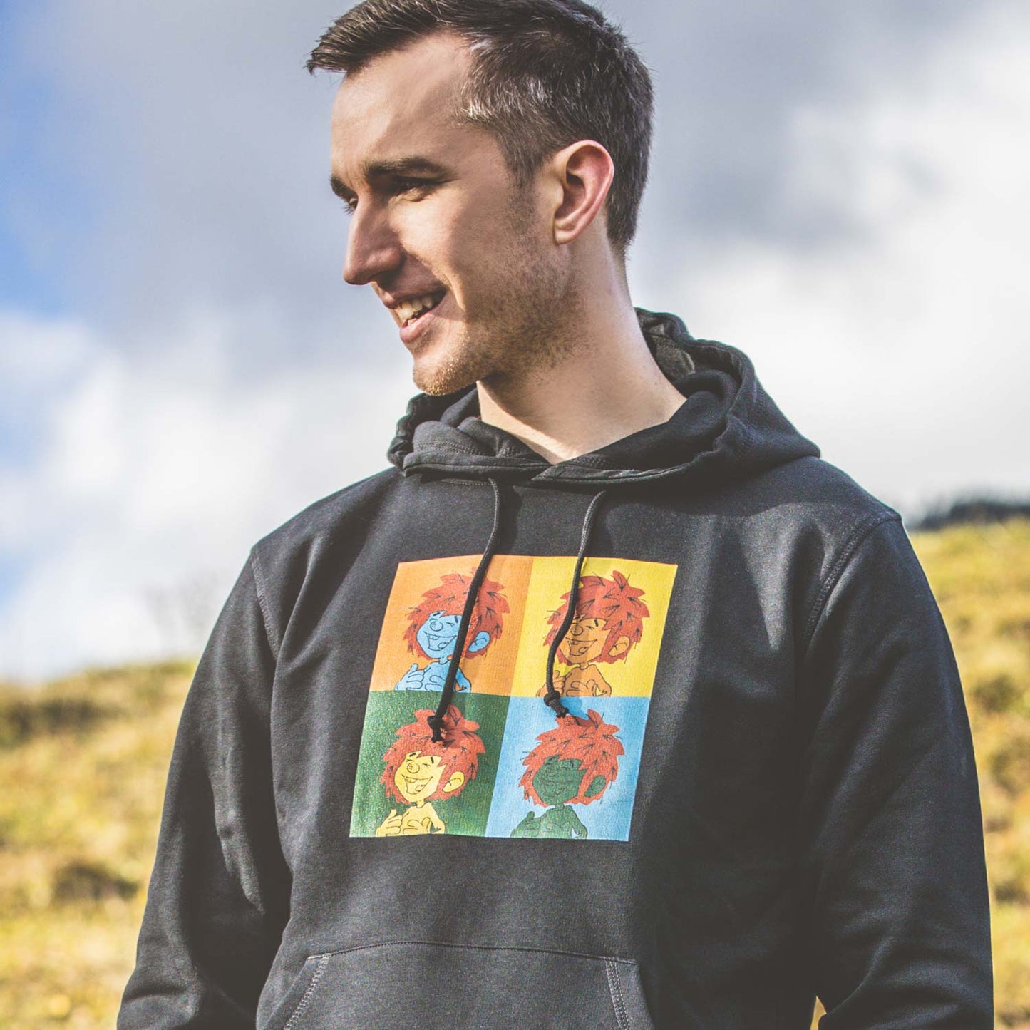 Â®Pumuckl Herren Hoodie "Pop Art"