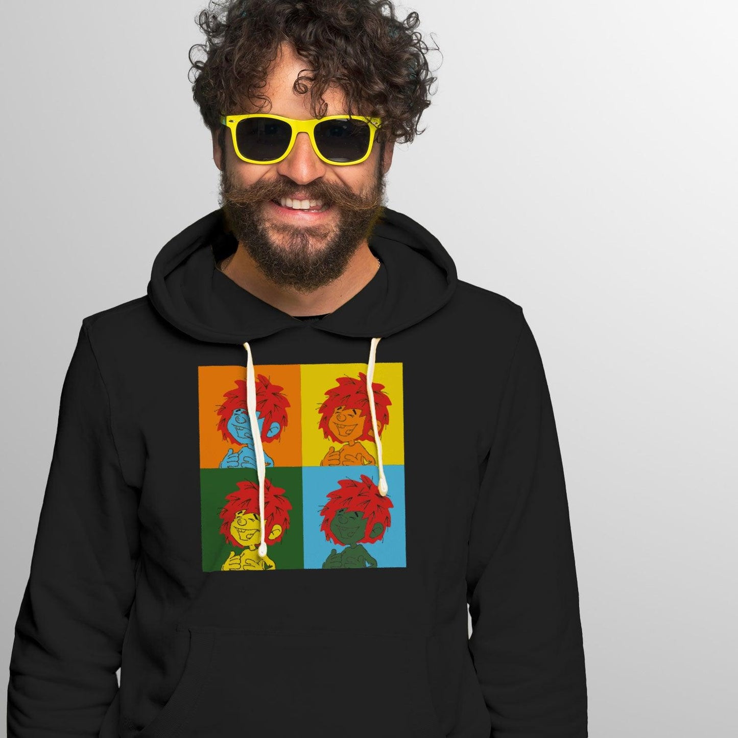 Â®Pumuckl Herren Hoodie "Pop Art"