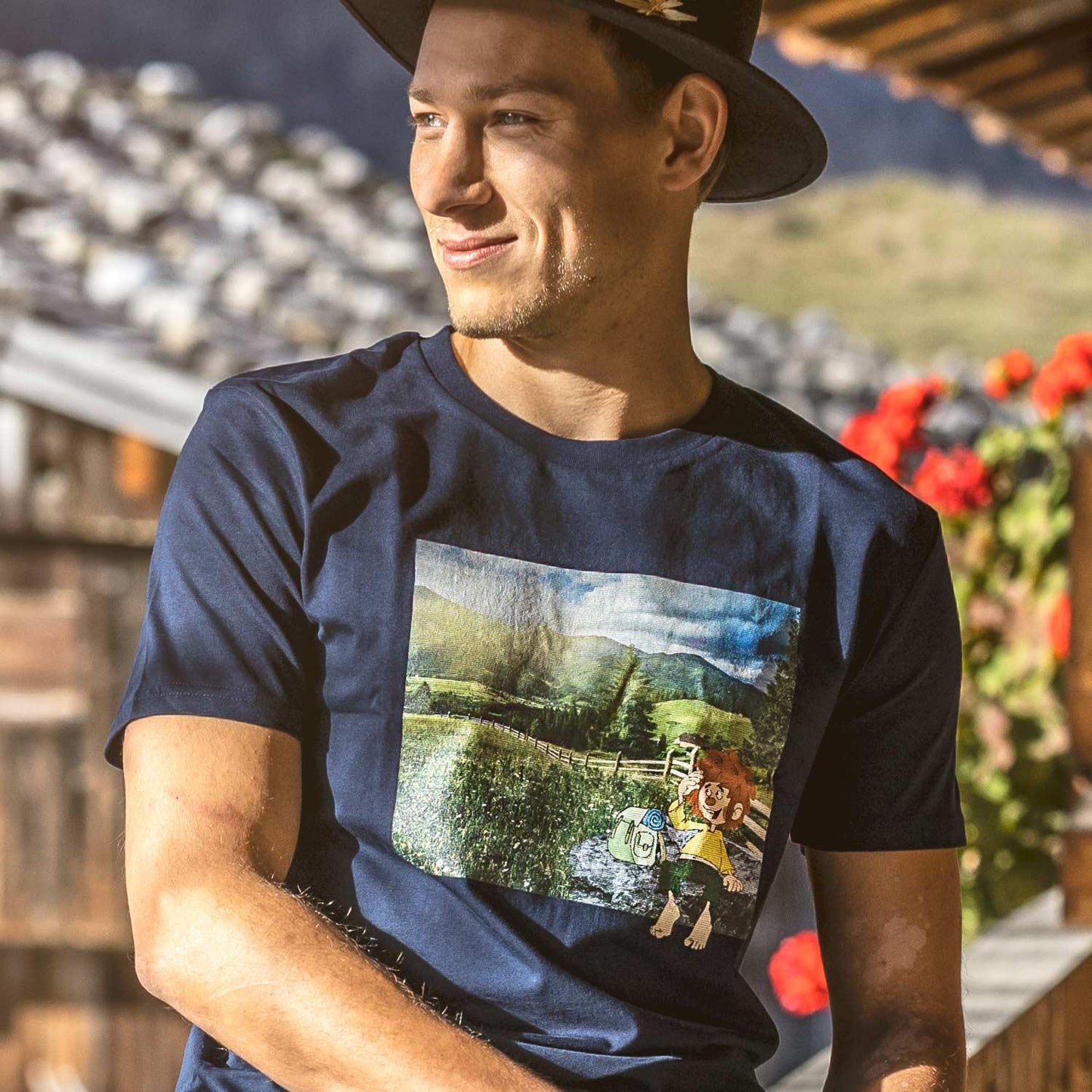 Â®Pumuckl Herren T-Shirt "Berg-Kobold"
