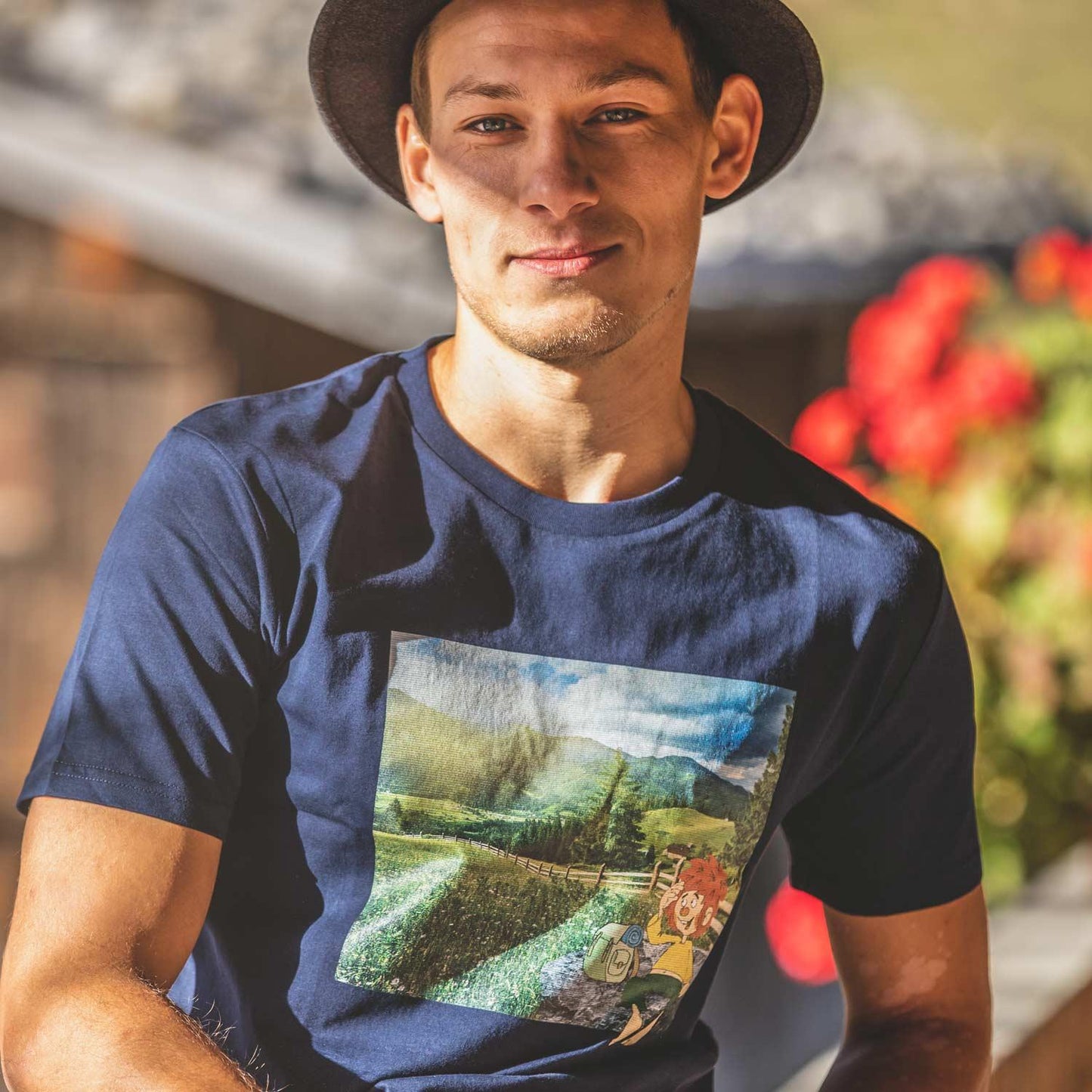 Â®Pumuckl Herren T-Shirt "Berg-Kobold"