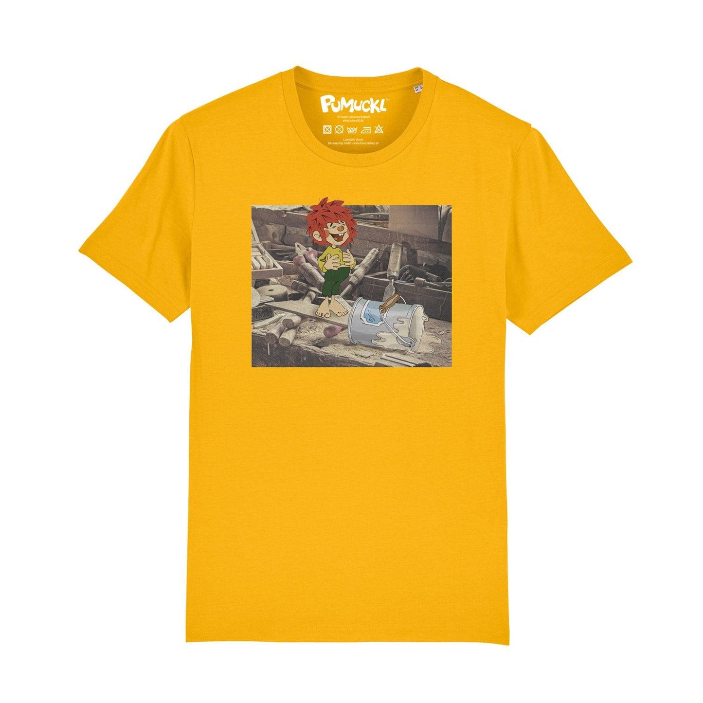 Â®Pumuckl Herren T-Shirt "Werkstatt"