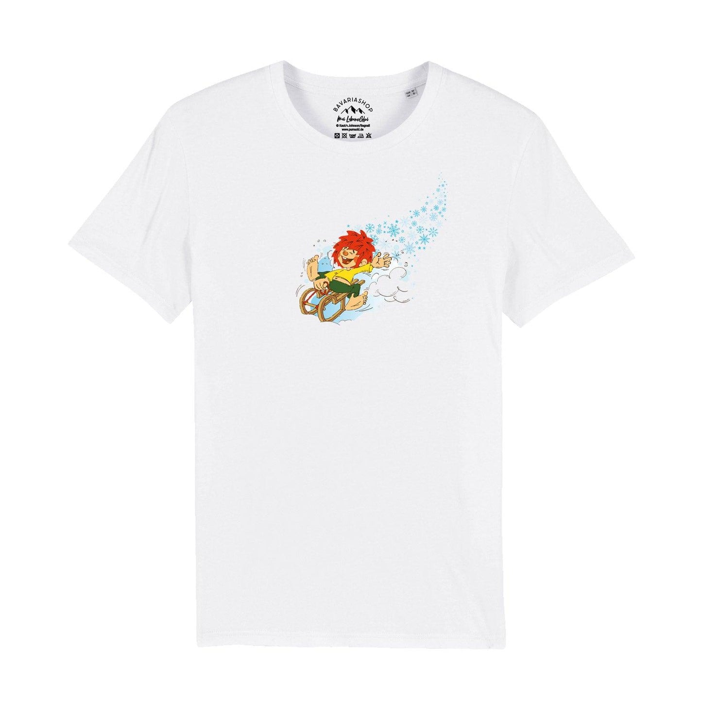 Â®Pumuckl Herren T-Shirt "Winter-Kobold"