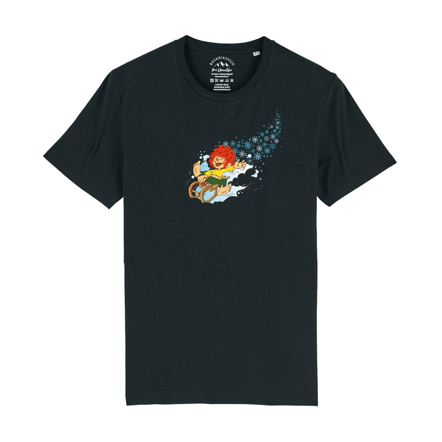 Â®Pumuckl Herren T-Shirt "Winter-Kobold"