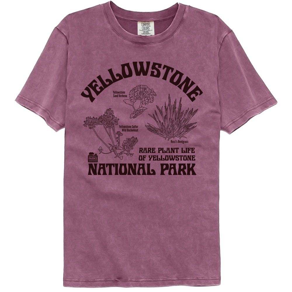 Rare Plants Yellowstone Comfort Colors T-Shirt