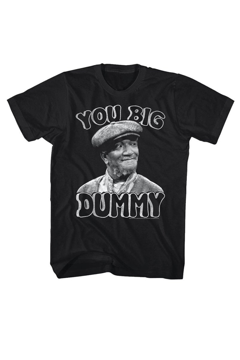 Redd Foxx Big Dummy B&W Boyfriend Tee