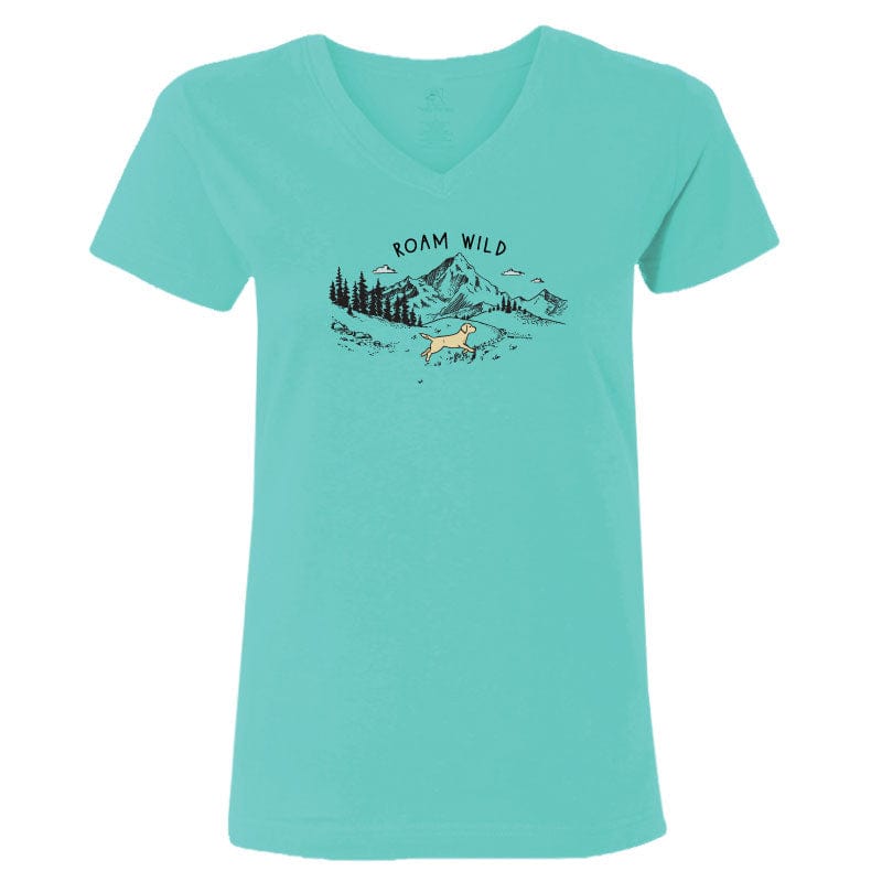 Roam Wild - Ladies T-Shirt V-Neck