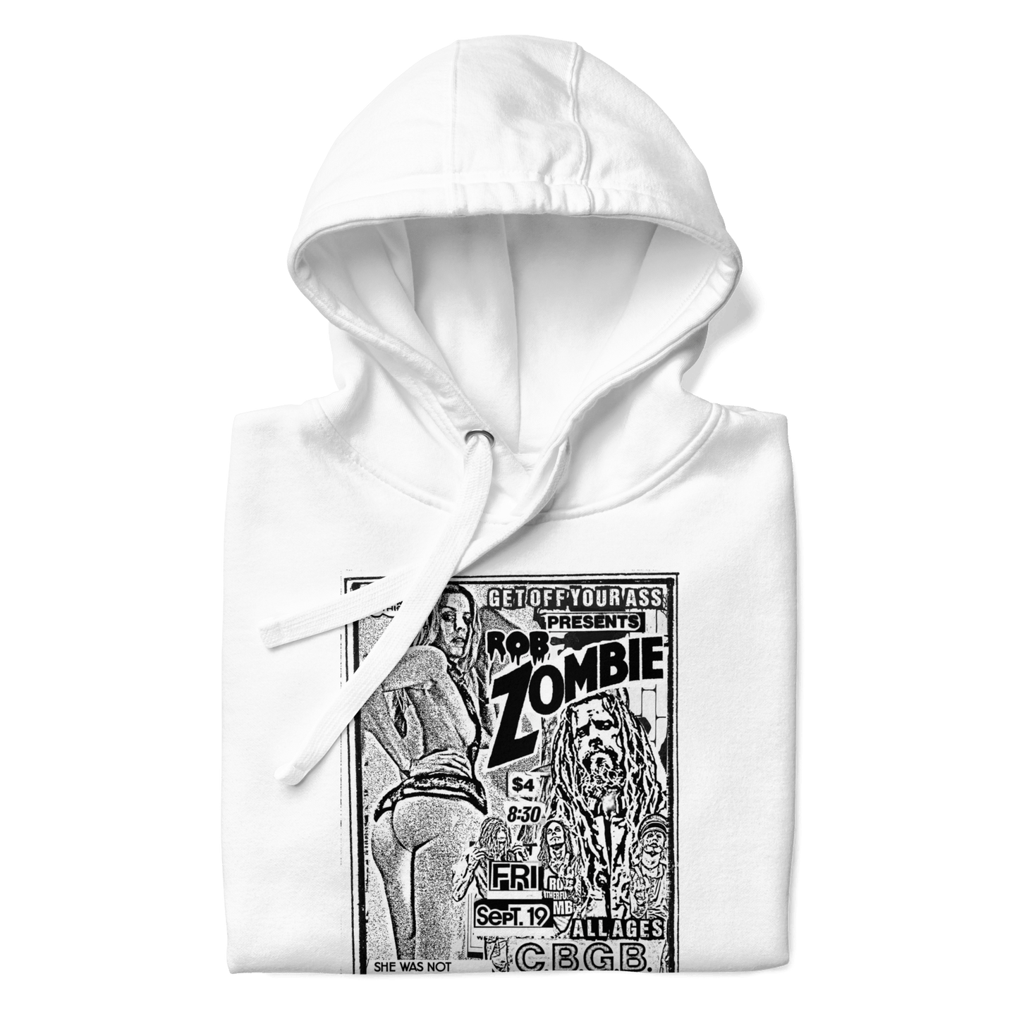 Rob Zombie Live at the CBGB Hoodie