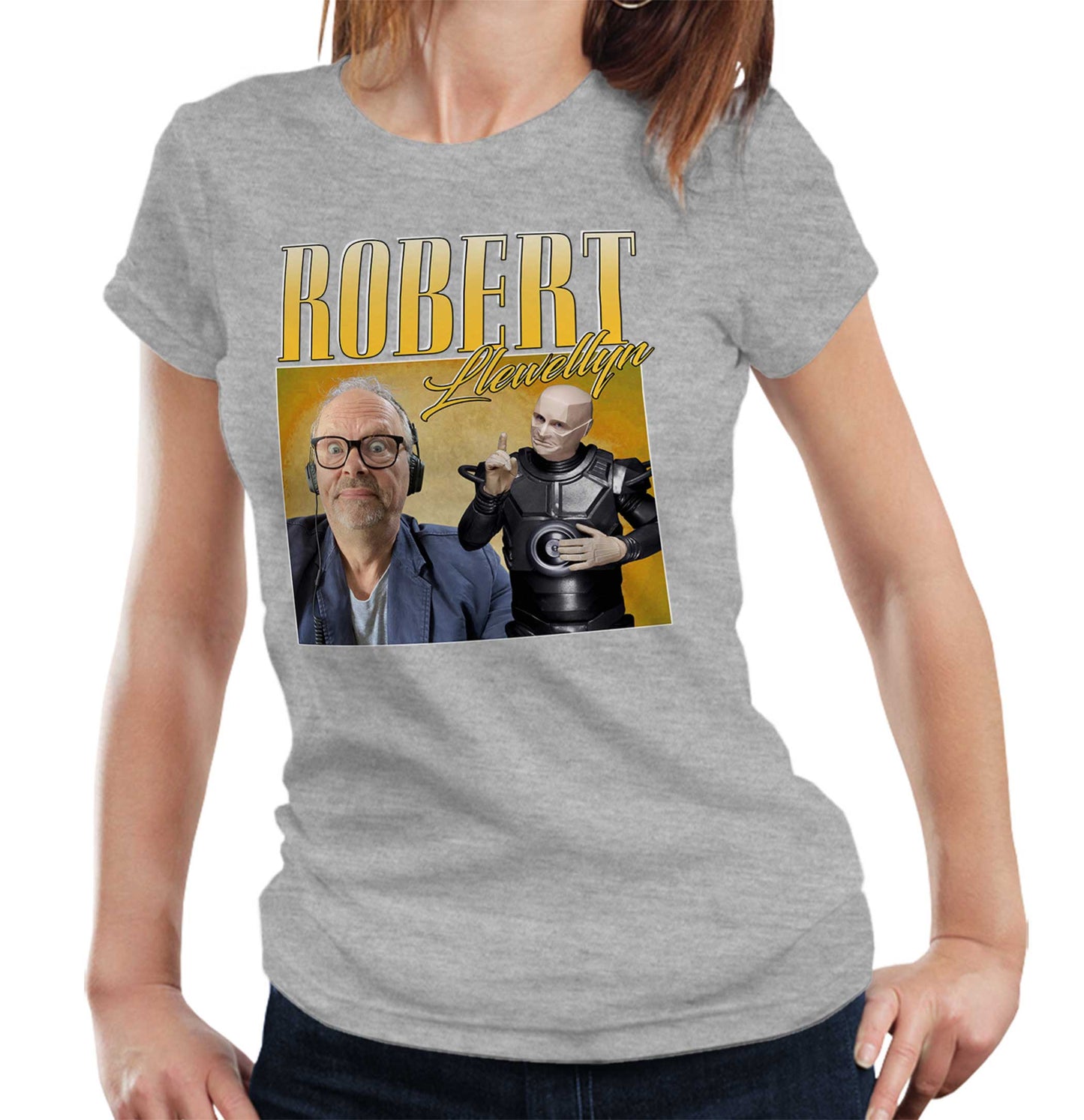 Robert Llewellyn Appreciation Tshirt Fitted Ladies