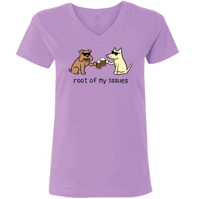 Root of my Issues - Ladies T-Shirt V-Neck