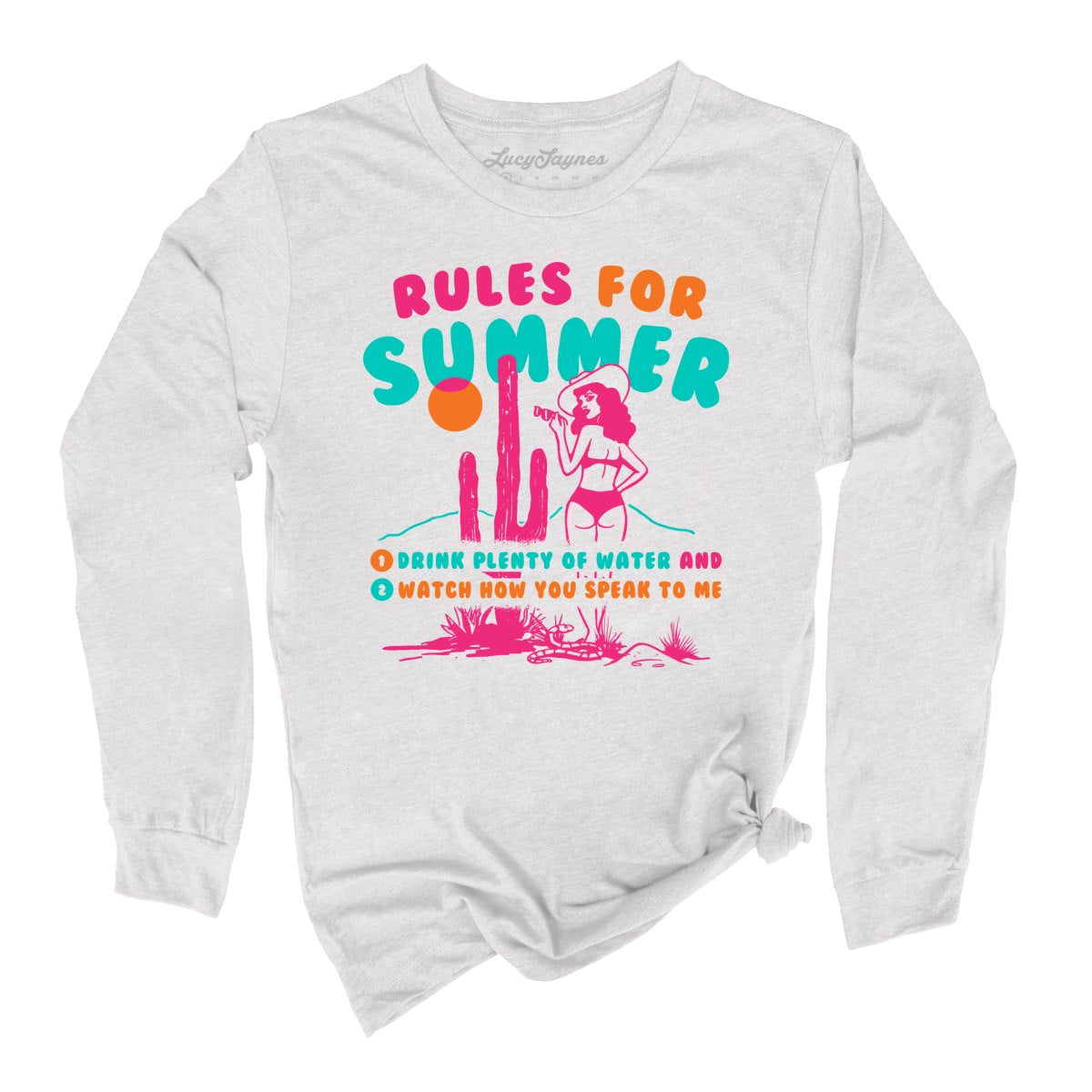 Rules For Summer Long Sleeve Tee