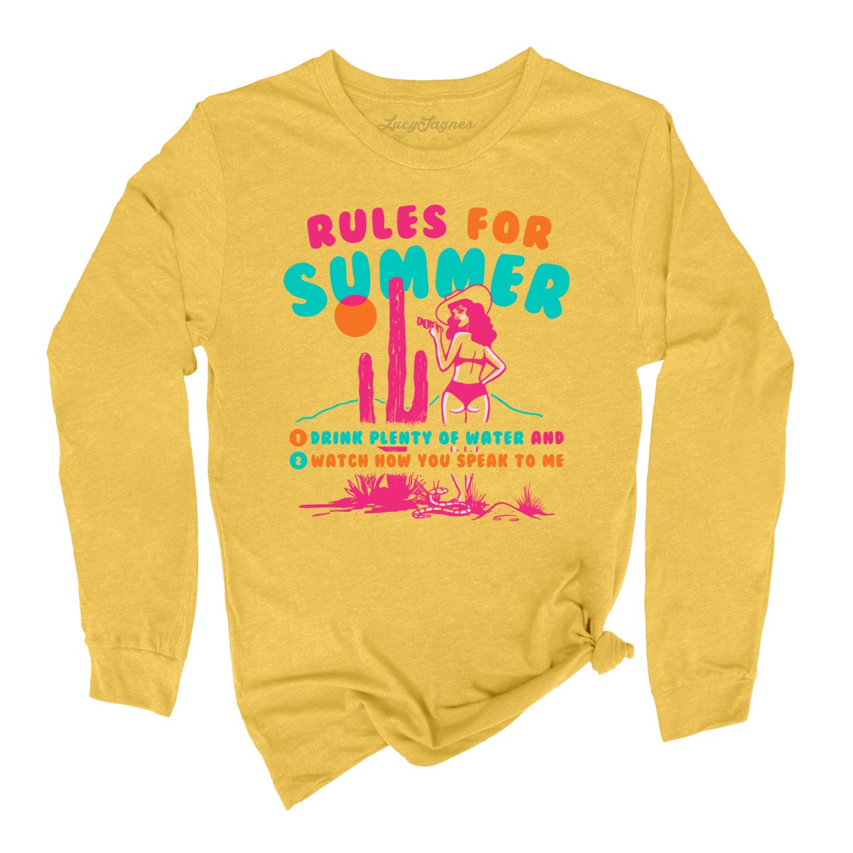 Rules For Summer Long Sleeve Tee