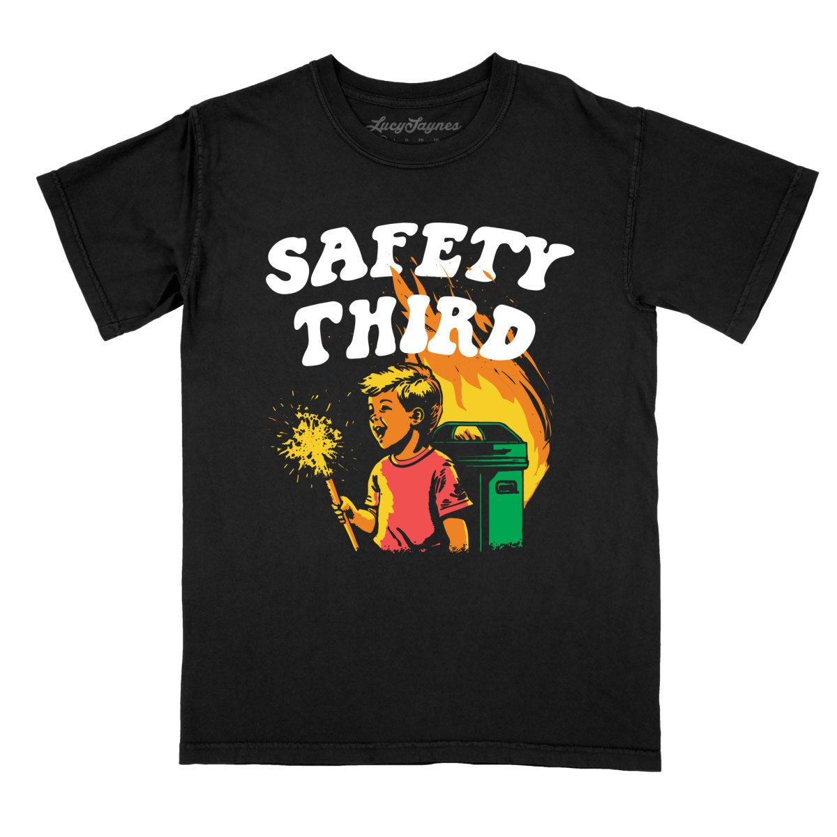 Safety Third Comfort Colors Tee