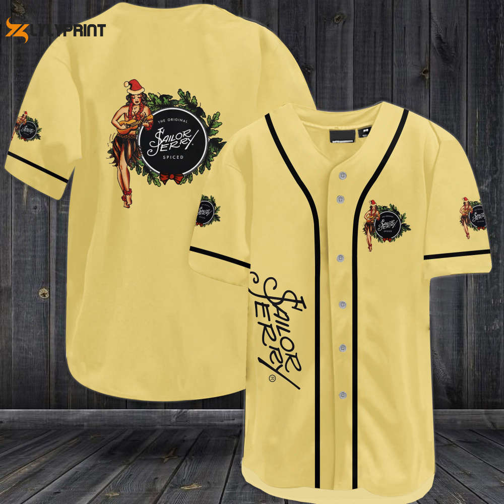 Sailor Jerry Rum Baseball Jersey - Gift for Men Women - lylyprint.com