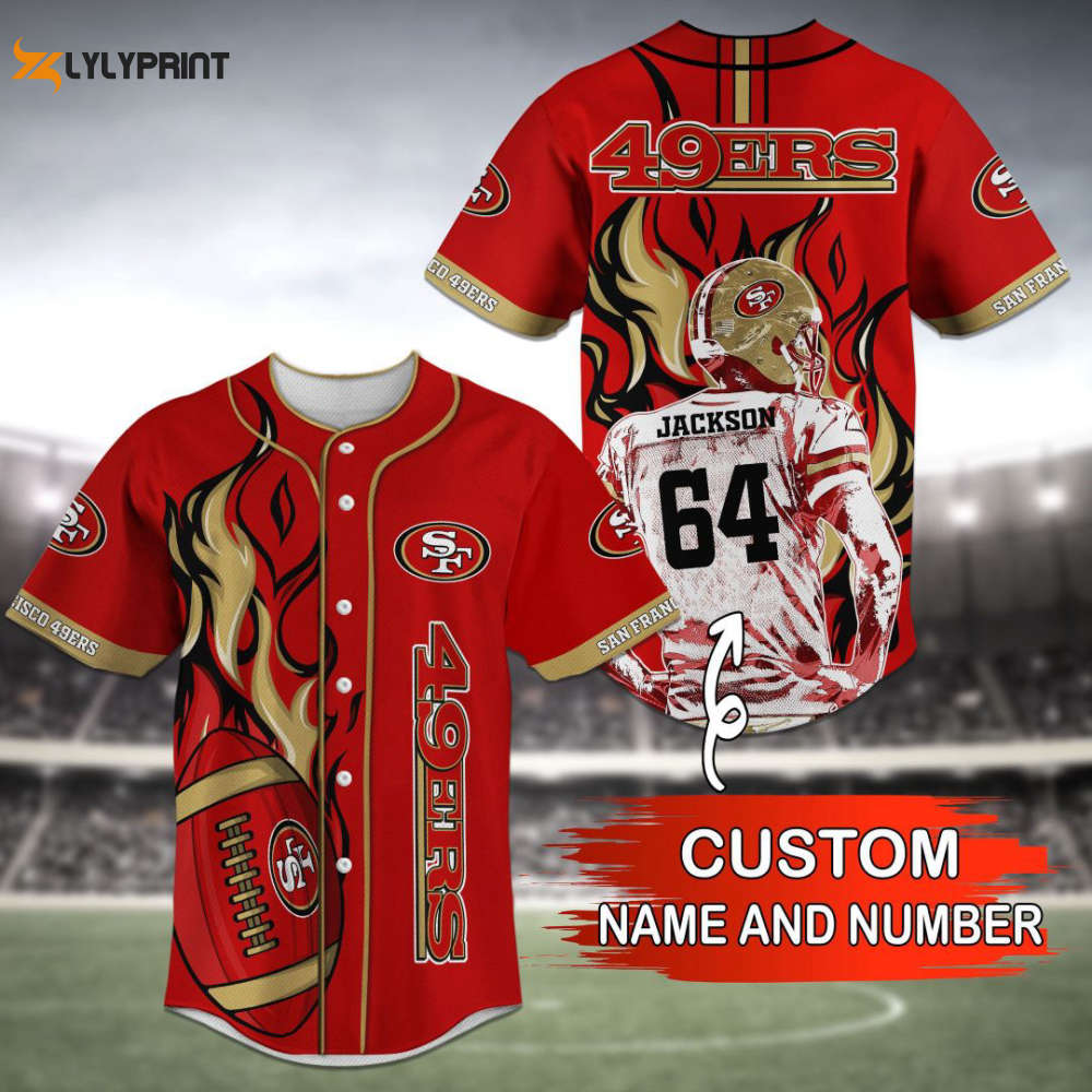 San Francisco 49ers Baseball Jersey Personalized 2023 Gift For Men Women - lylyprint.com