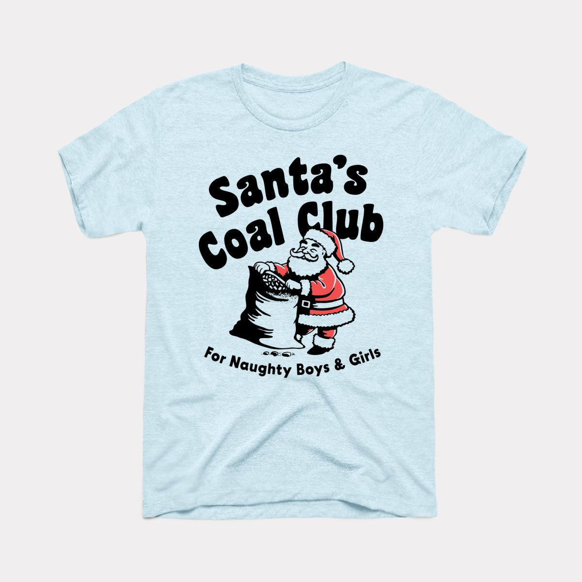 Santa's Coal Club Adult Unisex Tee