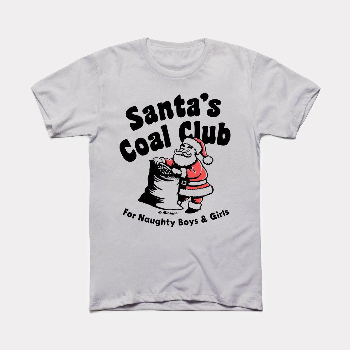 Santa's Coal Club Adult Unisex Tee