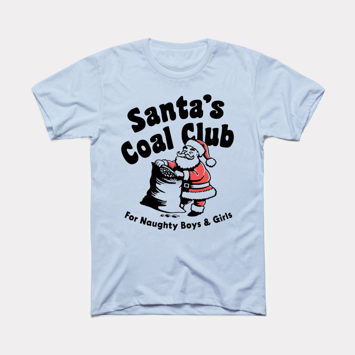Santa's Coal Club Adult Unisex Tee