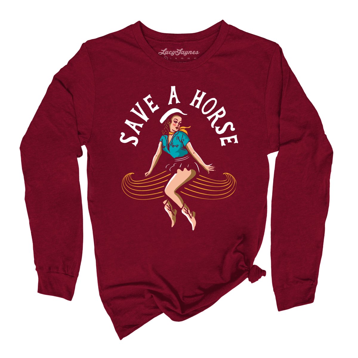 Save a Horse Long Sleeve Tee