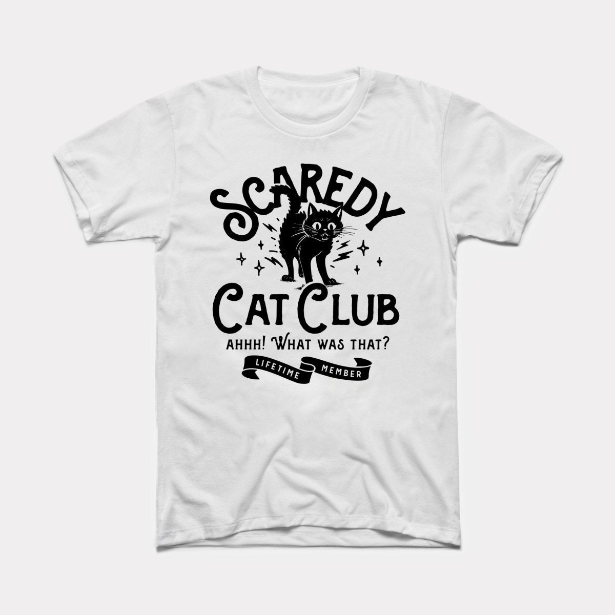 Scaredy Cat Club Adult Unisex Tee