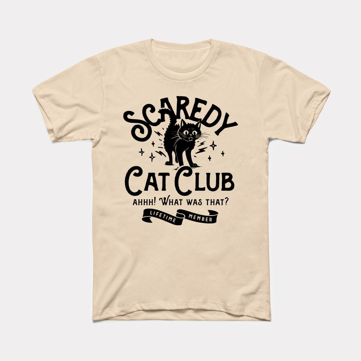 Scaredy Cat Club Adult Unisex Tee