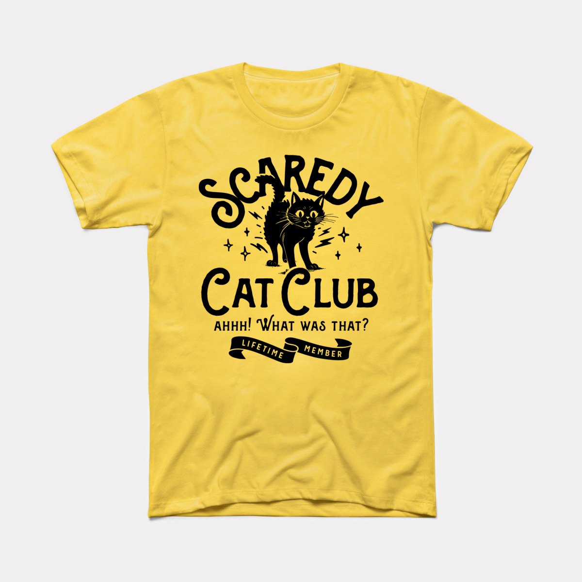 Scaredy Cat Club Adult Unisex Tee