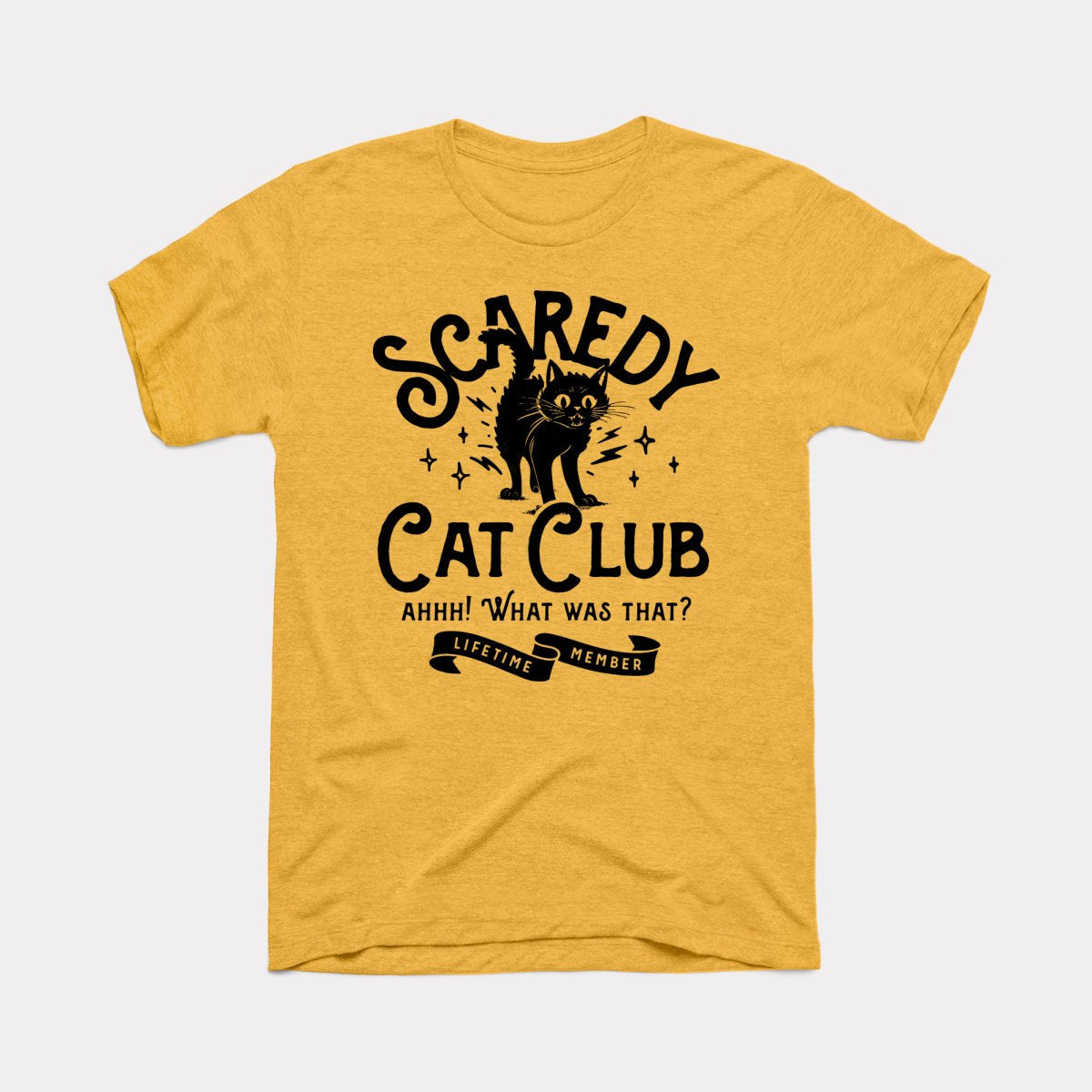 Scaredy Cat Club Adult Unisex Tee