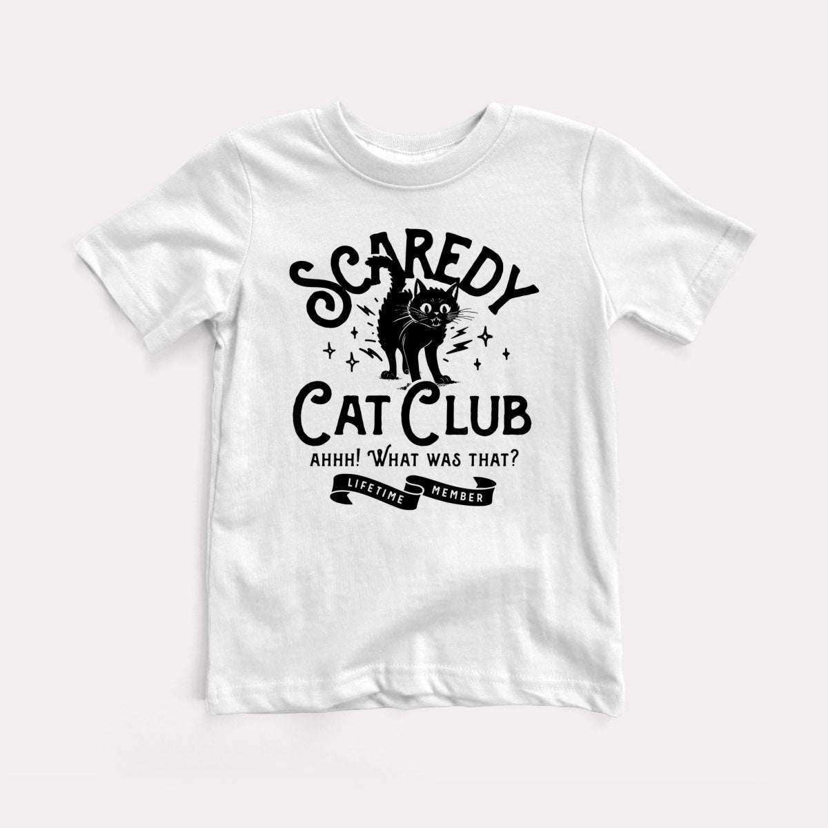 Scaredy Cat Club - Baby Tee