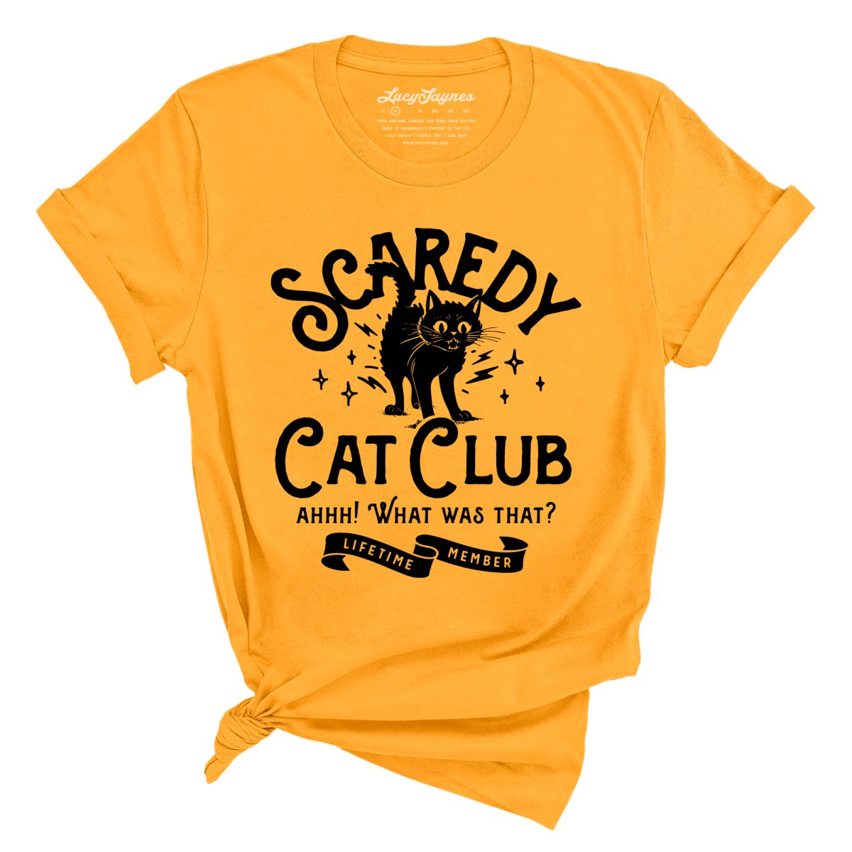 Scaredy Cat Club Tee