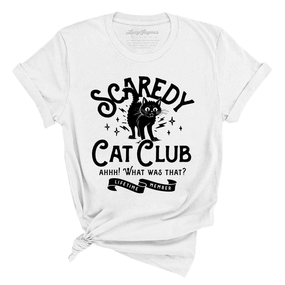 Scaredy Cat Club Tee
