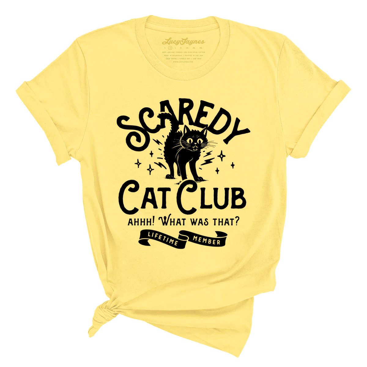 Scaredy Cat Club Tee
