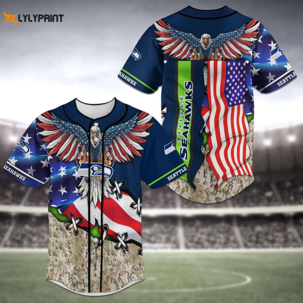 Seattle Seahawks Baseball Jersey: Show Your Team Spirit! - lylyprint.com