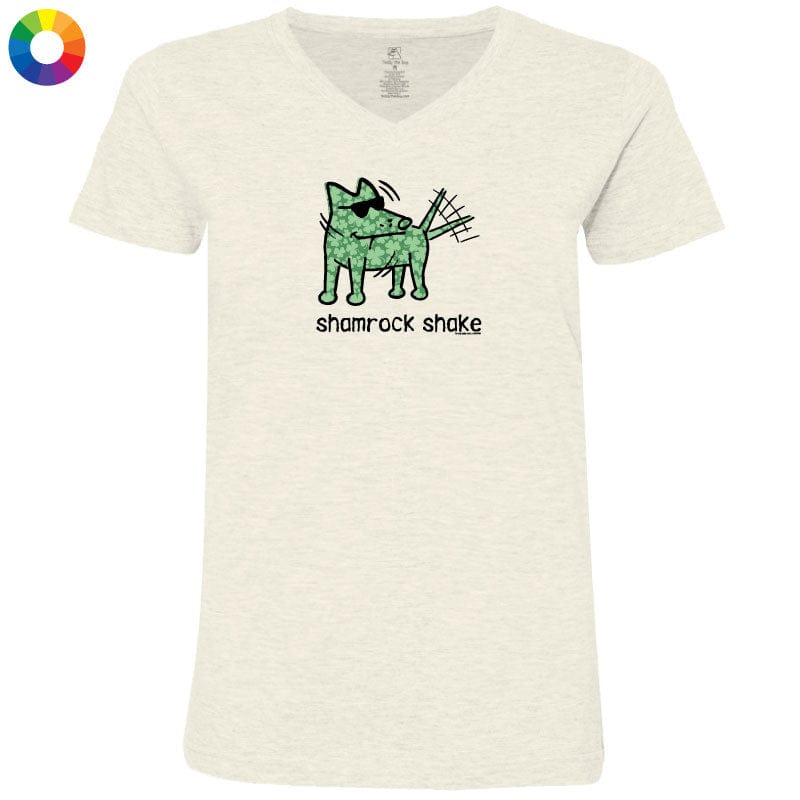 Shamrock Shake - Ladies T-Shirt V-Neck