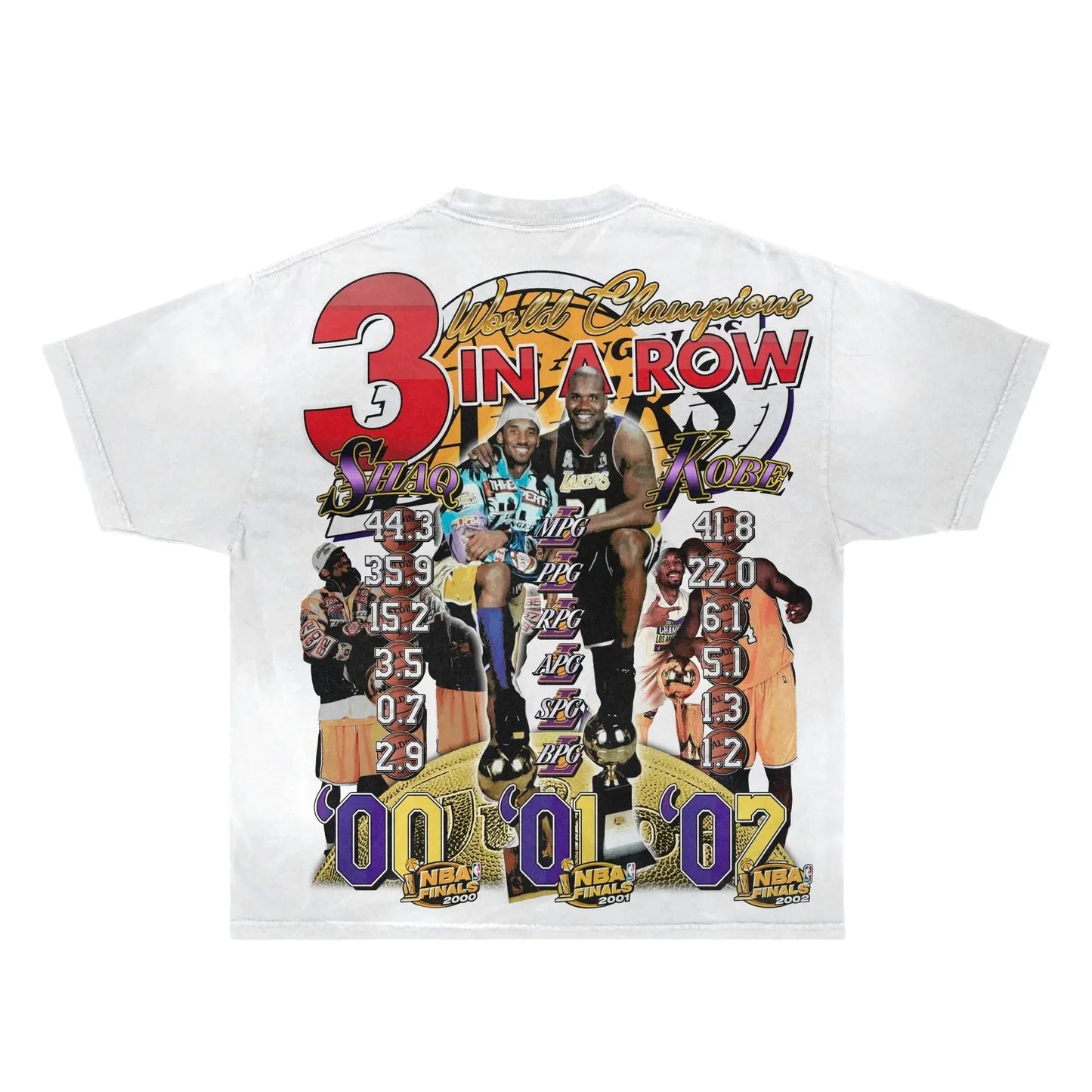 Shaq & Kobe '00-02 Tee