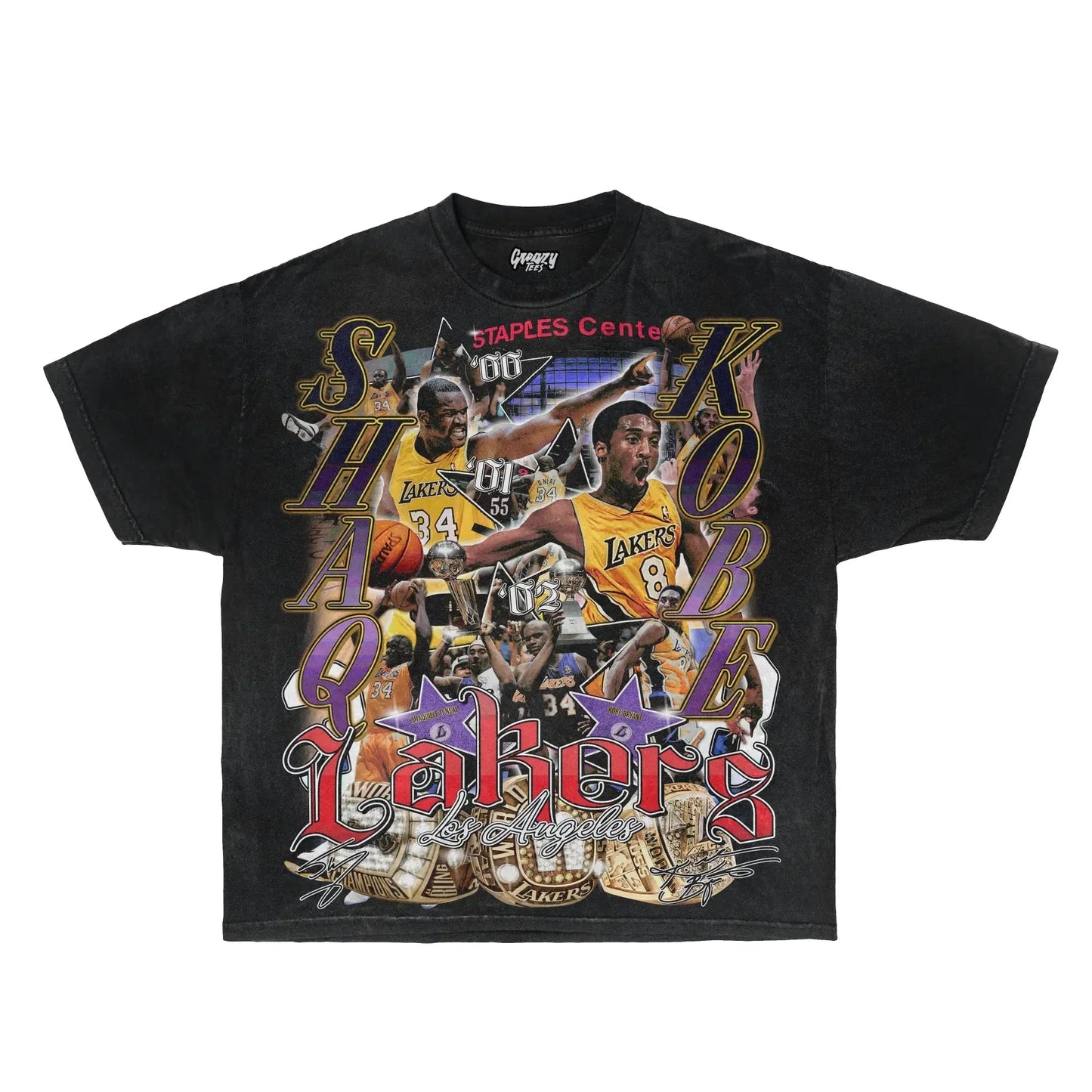 Shaq & Kobe '00-02 Tee