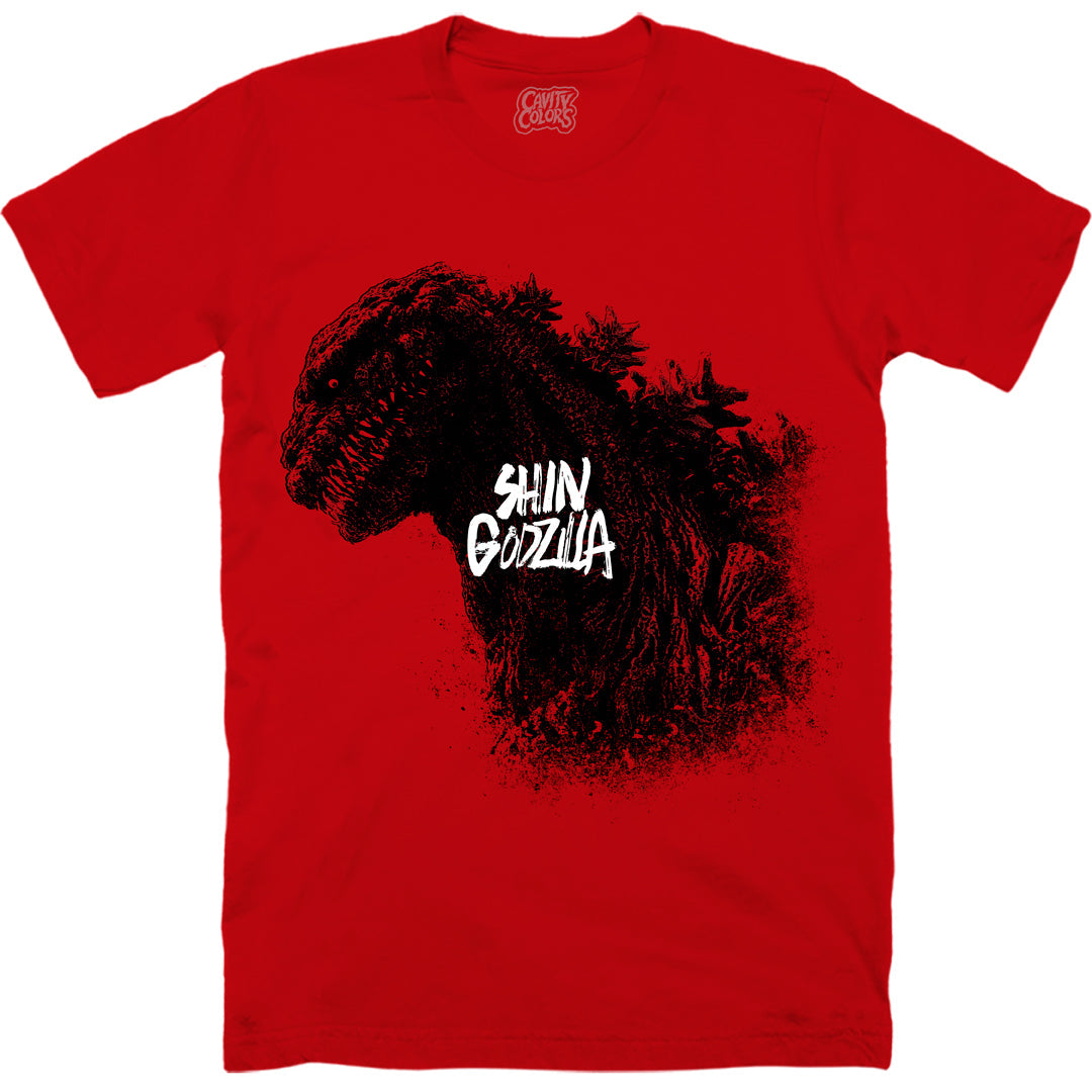SHIN GODZILLA: PERSECUTION OF THE MASSES - T-SHIRT (BLOOD RED)