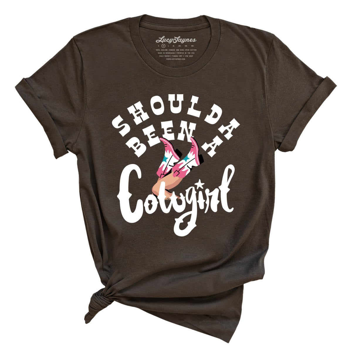 Should of Been a Cowgirl Tee