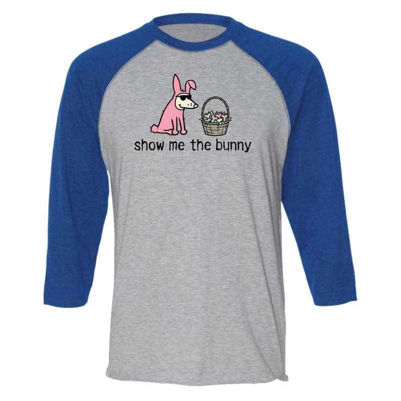Show Me The Bunny - Baseball T-Shirt