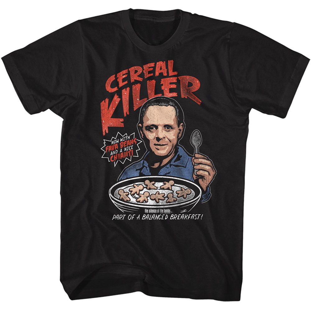 Silence Of The Lambs - Silence Cereal Killer Boyfriend Tee