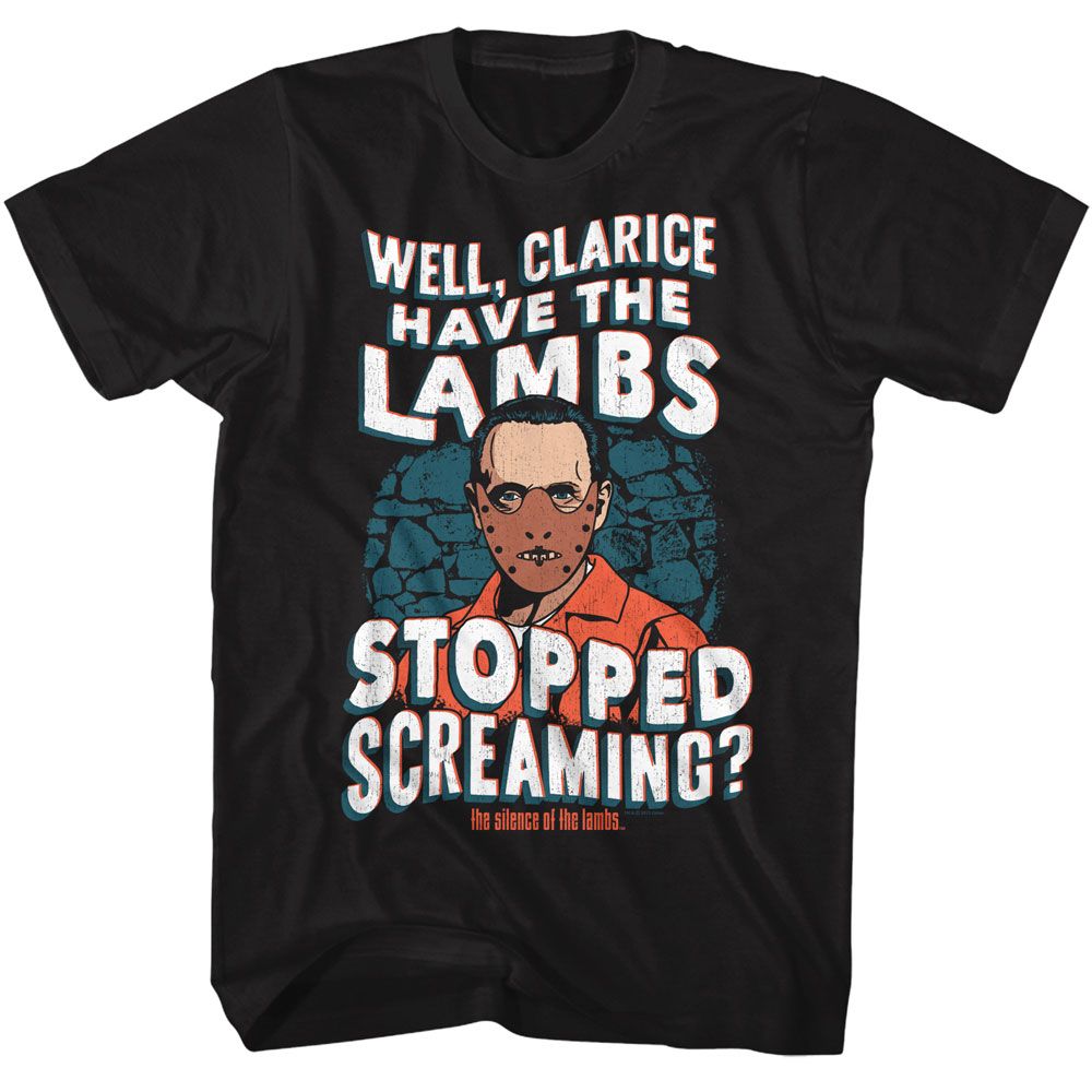 Silence Of The Lambs - SOL Wavy Lambs Text Boyfriend Tee
