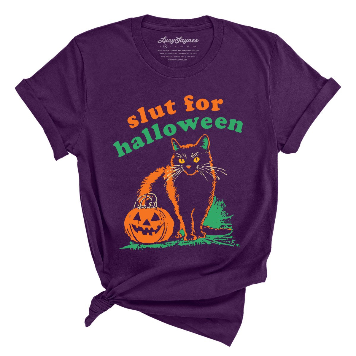 Slut For Halloween Tee