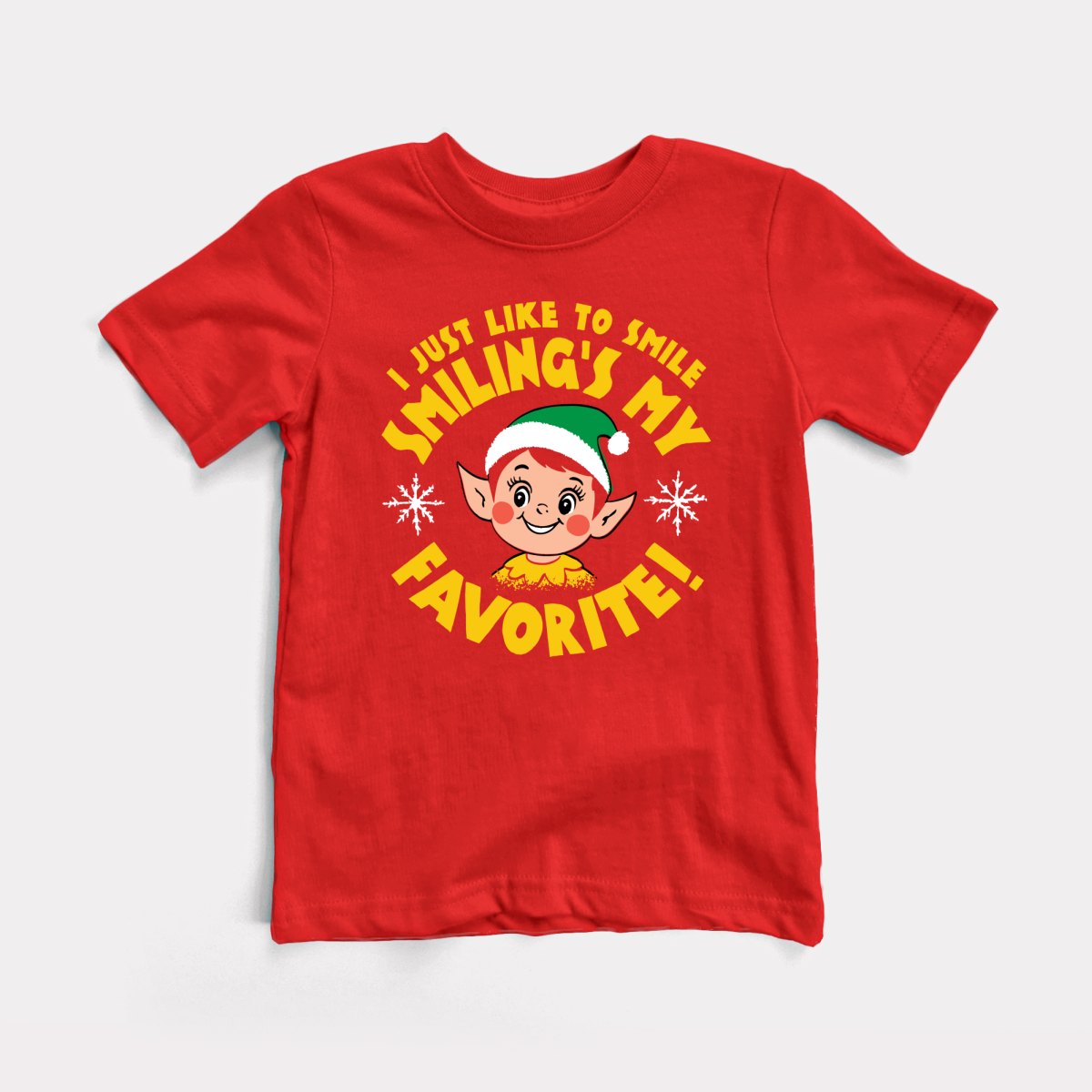 Smiling's My Favorite - Baby Tee