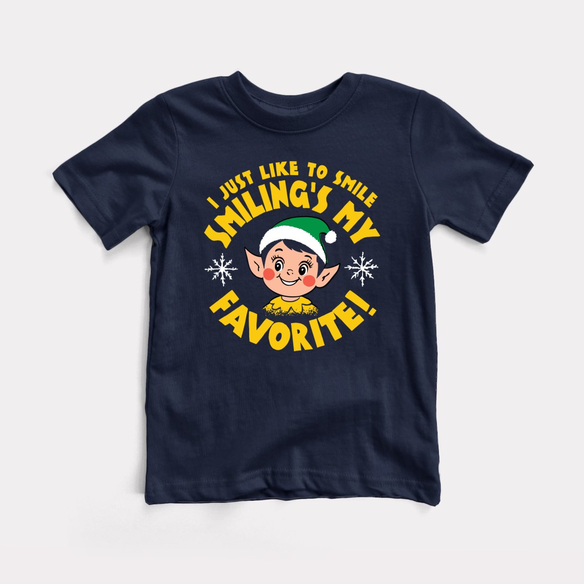 Smiling's My Favorite - Baby Tee