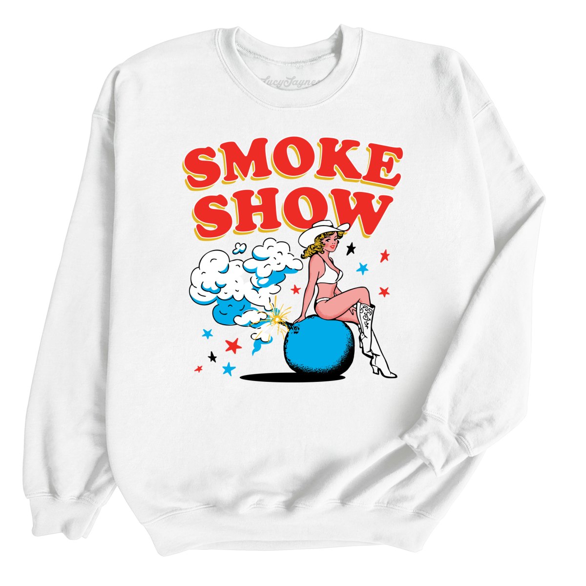 Smoke Show Babe Sweatshirt