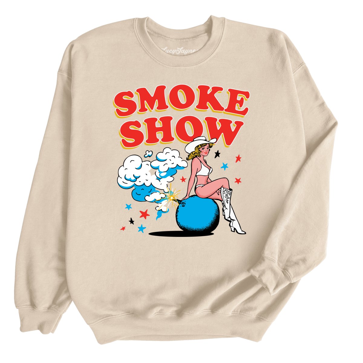Smoke Show Babe Sweatshirt