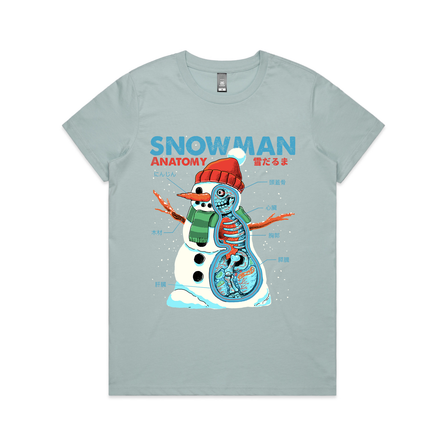 Snowman Anatomy Tee