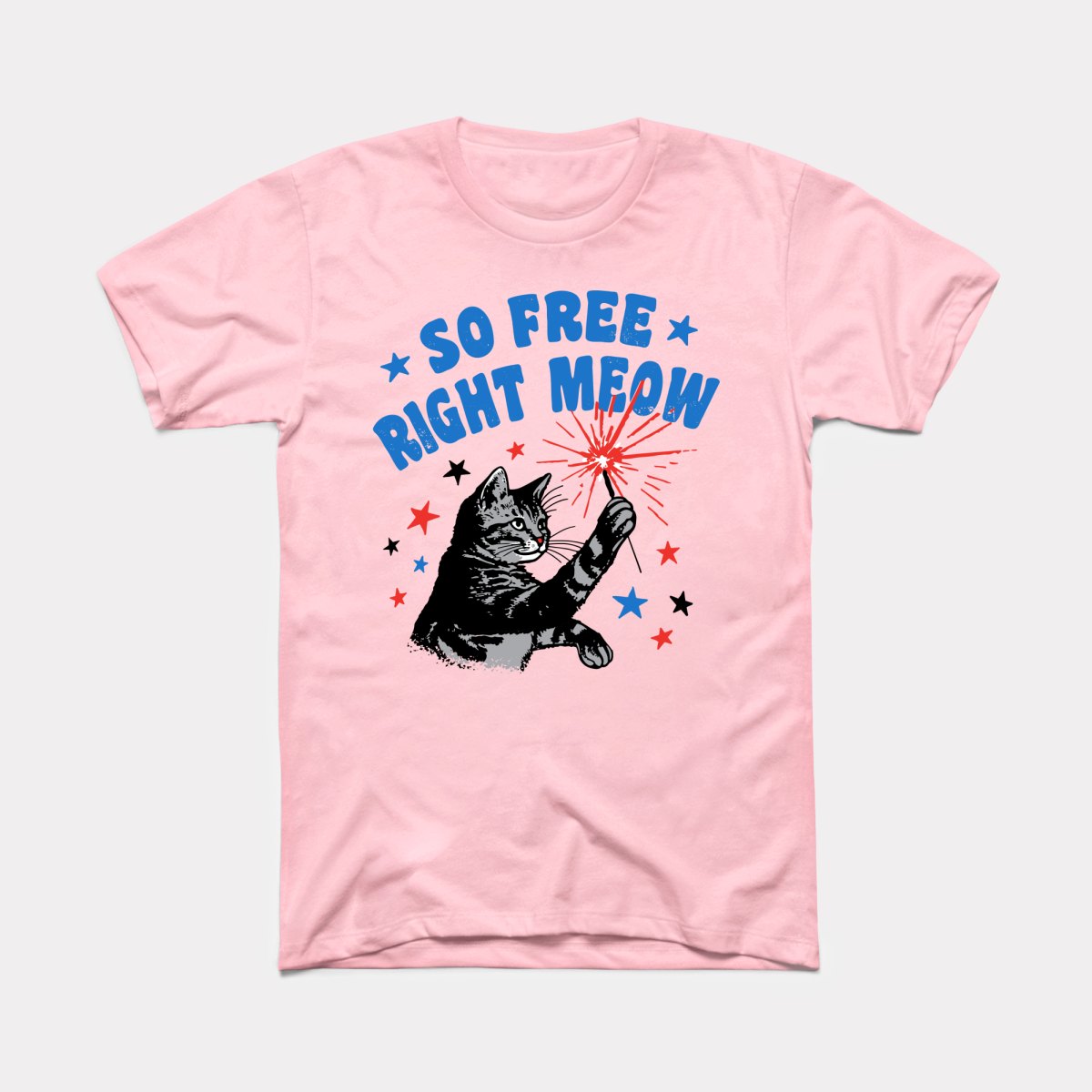 So Free Right Meow Adult Unisex Tee