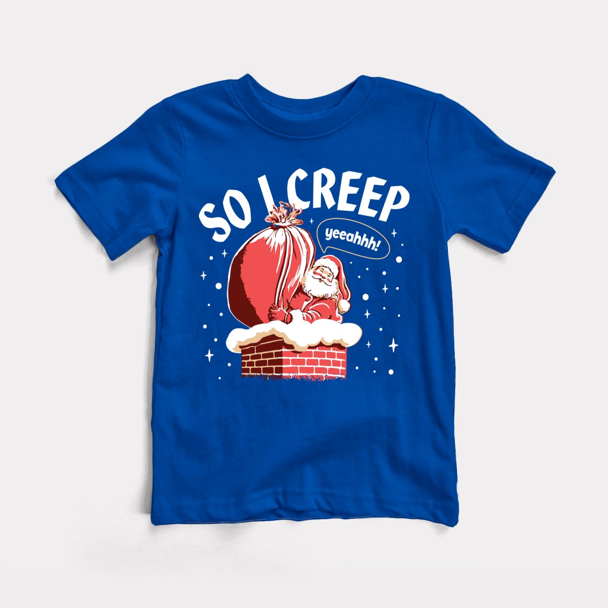 So I Creep Santa Youth Tee