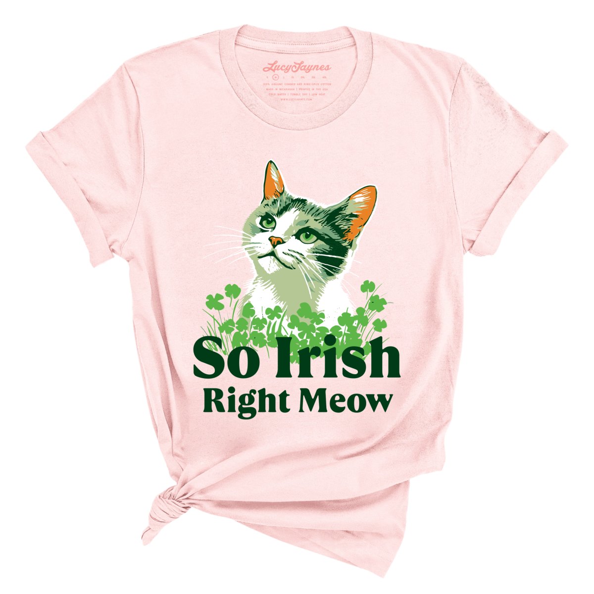 So Irish Right Meow Tee