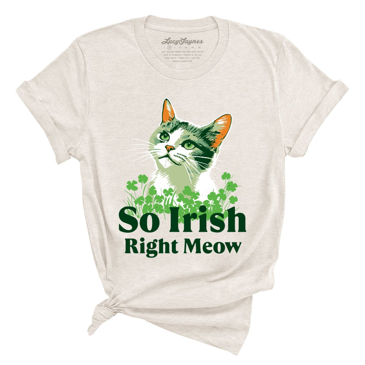So Irish Right Meow Tee